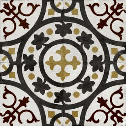 Zayda Yellow Multi Vitrified 45x45cm (box of 5)