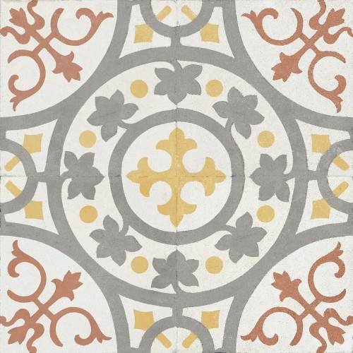 Zayda Yellow Multi Vitrified 45x45cm (box of 5)