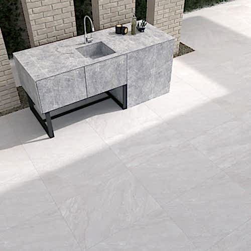 Rasen White 60x90cm 20mm (pallet of 21.6sqm)