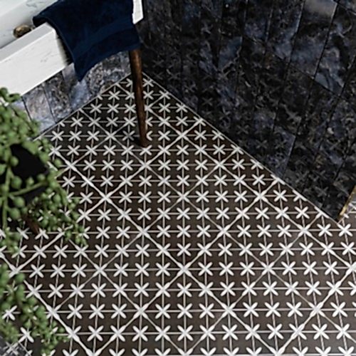 Poole Black Matt 45x45cm (box of 8)