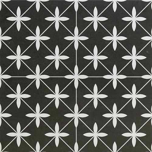 Poole Black Matt 45x45cm (box of 8)