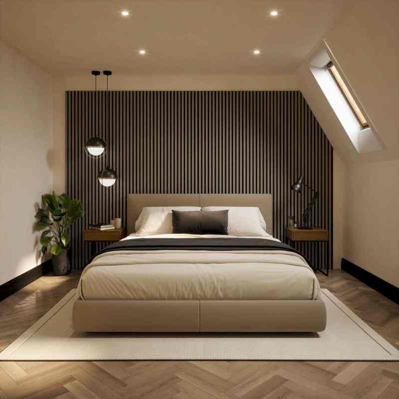 Misty Grey Acoustic Wall Panel 60x240cm (per panel)